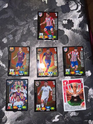 Lote cromos fútbol Adrenalyn 2013-14