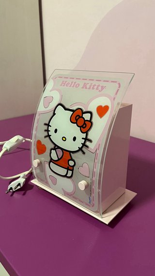 Lampara Hello Kitty Mesita Noche