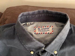 Camisa El Ganso azul oscuro
