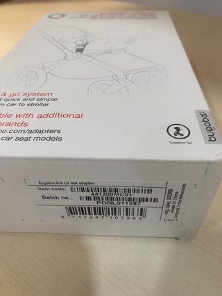 Adaptador Bugaboo Fox para Maxi-Cosi