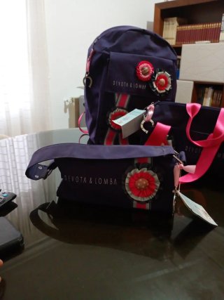 Lote Devóta & Lomba: Mochila y 2 Bolsos nuevos