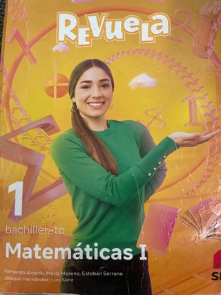 Matemáticas I 1 bachillerato Revuela