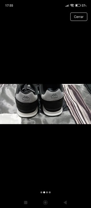 Zapatillas Kappa T45 Negras y Grises