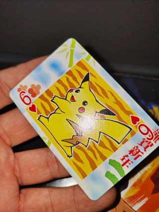 Carta Gioco Pokemon Pikachu Vintage