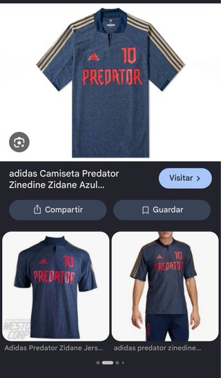 Camiseta Adidas Predator Zidane XL
