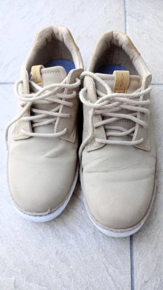 Zapatos náuticos niño beige