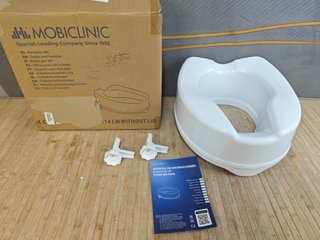 Mobiclinic®, Elevador WC para Adulto, sin Tapa, 14