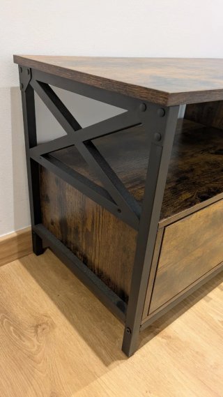 Mueble de TV Estilo Industrial / Rústico