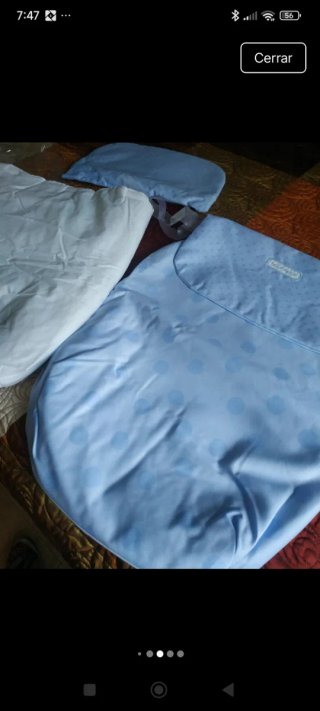 Saco Carricoche Naf Naf Azul Bebé