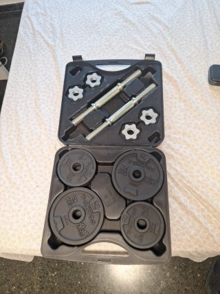 Set Mancuernas 50kg DOMYOS