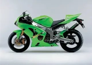 CARENADO PINTADO KAWASAKI ZX6R 2003-2004 VERDE