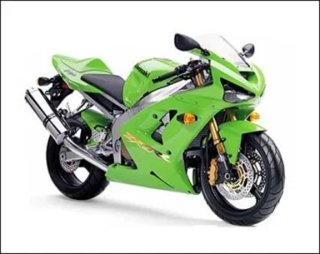 CARENADO PINTADO KAWASAKI ZX6R 2003-2004 VERDE