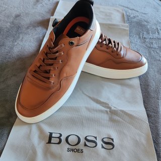 Sapatos homem Boss Castanhos Tamanho 45