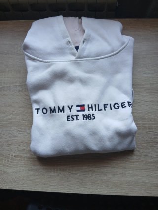 Sudadera Tommy Hilfiger Blanca Est. 1985