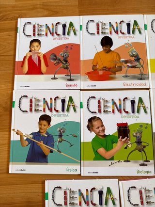 Libros de ciencia divertida, incluye los 8 libros