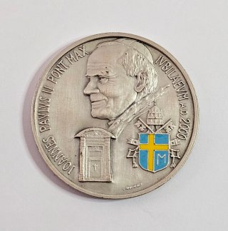 Medaglia Giovanni Paolo II Argento