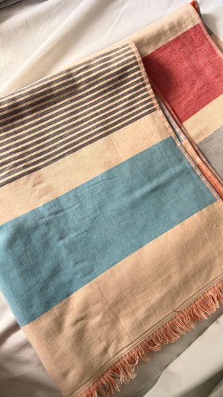 Toalha Fouta de praia cada uma 30€.