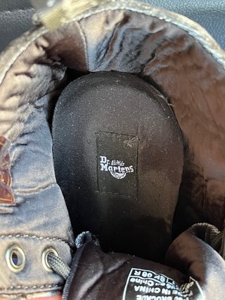 Botas originales,Dr. Martens terciopelo,  Nuevo !