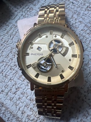 Reloj Exactime Dorado