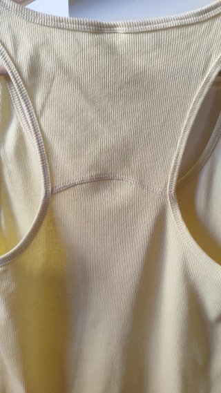 Camiseta deportiva Domyos amarilla