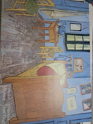Lámina Vincent Van Gogh La Habitación