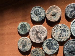 Lote 18 monedas romanas