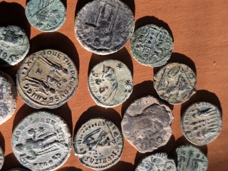 Lote 18 monedas romanas