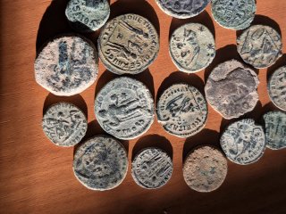 Lote 18 monedas romanas