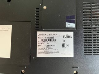 Fujitsu Lifebook I5, 8 gb ram, ssd 240 gb