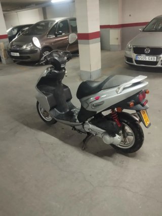 Daelim S-Five 50cc Plata