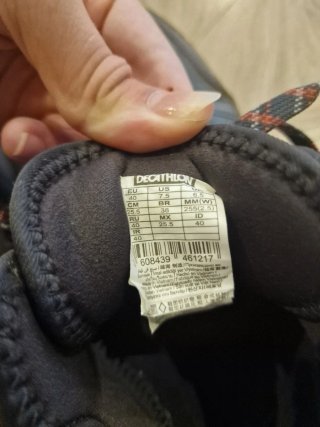 Zapatillas Quechua Montaña Talla 40