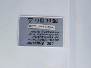 Proyector Excelvan CL720