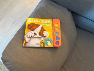 Libro de mascotas con su sonido