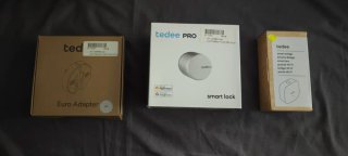 Kit Tedee Pro, Bridge y Adaptador Europeo