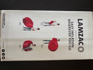 Fatboy Lamzac O Puff Inflable Azul