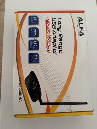 ALFA AWUS036NHA Adaptador WiFi USB 150 Mbps