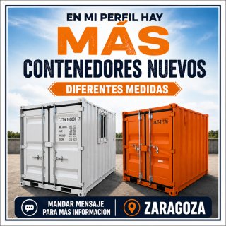 CONTENEDOR MARITIMO MINI 7 PIES OFICINA NUEVO
