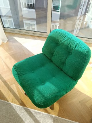 Butaca Ikea Dyvlinge Verde Pana