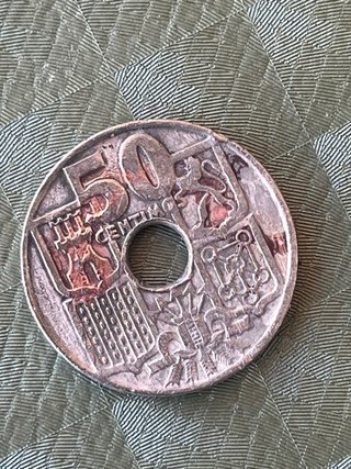 Monedas antiguas españolas de valor importante.