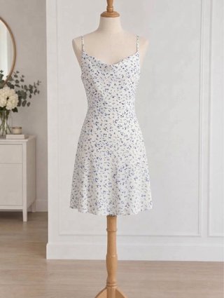 Vestido corto ONLY floral Talla S