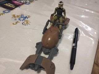 Moto Speeder Star Wars con Figura