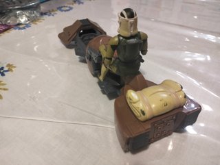 Moto Speeder Star Wars con Figura