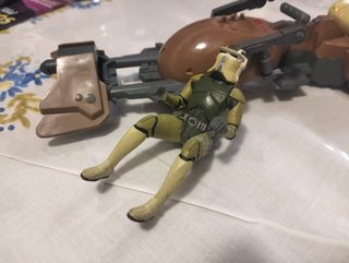 Moto Speeder Star Wars con Figura
