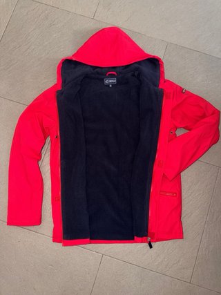 Impermeable Rojo Batela. Talla 14 y talla 16 años.