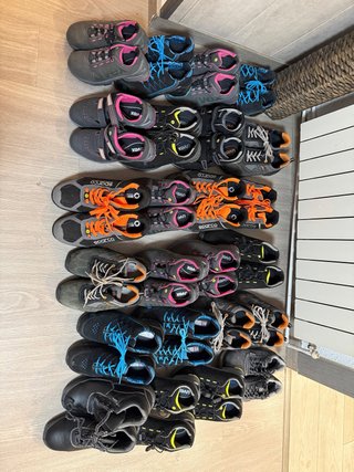 Zapatos de seguridad Sparco y Uvex