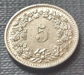Moneda Suiza 1974