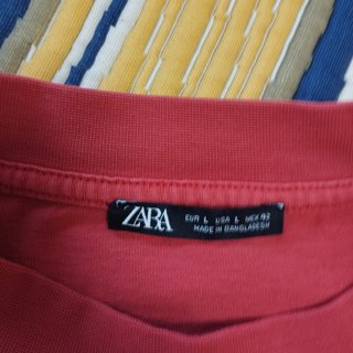 Camiseta Zara Bossy Fit Talla L