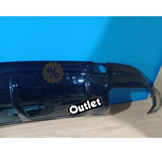 PK DIFUSOR MERCEDES CLA C117 16-19 LOOK AMG NEGRO BRILLO + C