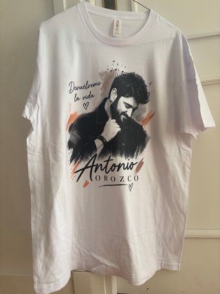 Camiseta Antonio Orozco Devuélveme la vida