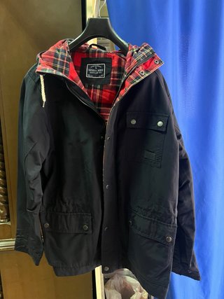 Cazadora Sfera Hombre XL/46/56 Negra y Roja
